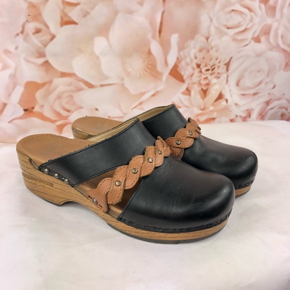 Dansko clogs braised details black brown size 6 - Picture 8 of 8